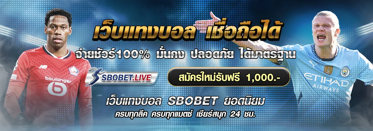 เว็บ แทงบอล เชื่อถือได้ เว็บsbobet ยอดนิยม