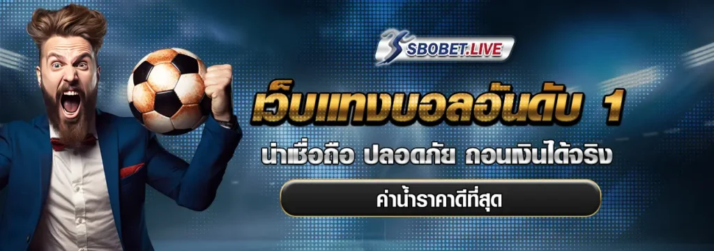 เว็บแทงบอล ที่ดีที่สุด